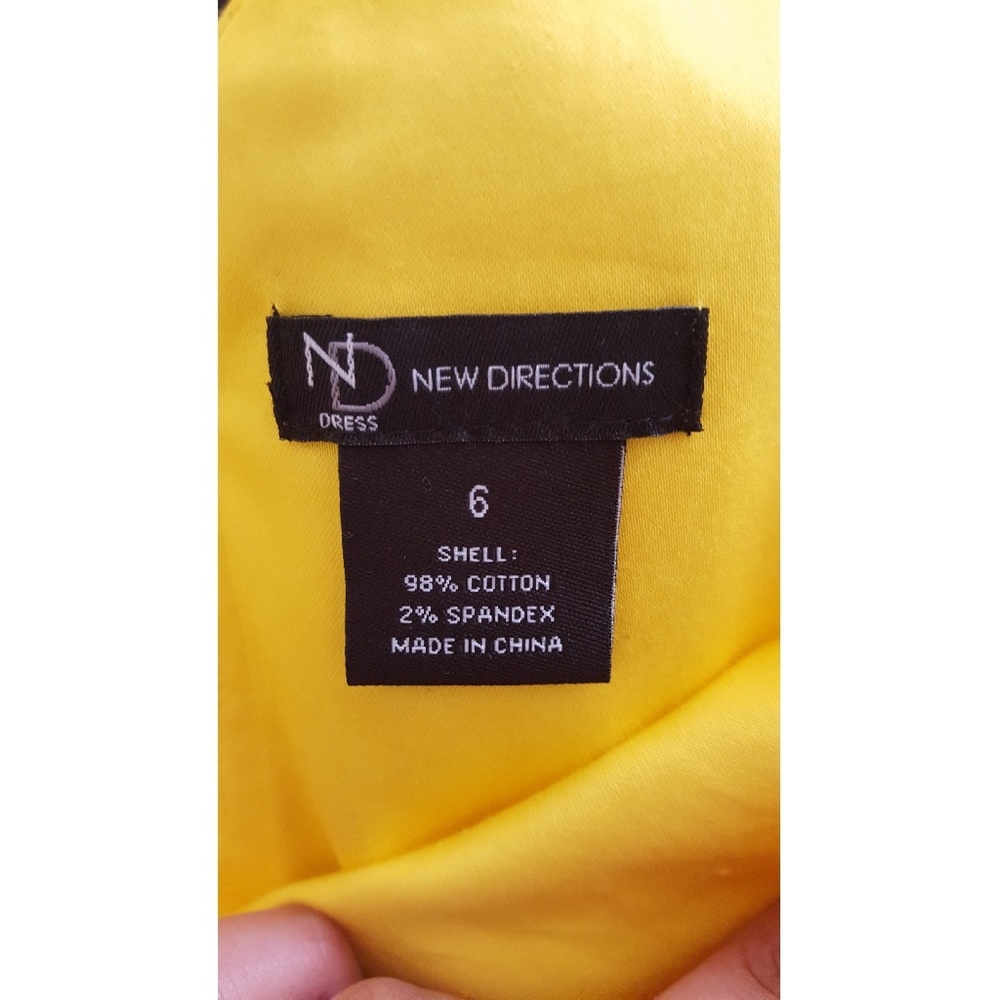 New Direction Yellow Dress